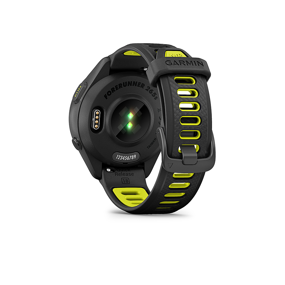 Garmin Forerunner 265 GPS Running Smartwatch (Black/Gray) Performance  Bundle 