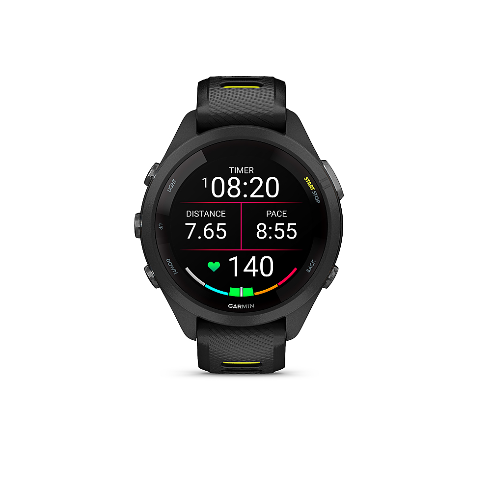 Garmin Forerunner 265S GPS Smartwatch 42 mm Fiber-reinforced polymer Black 010-02810-03 - Best