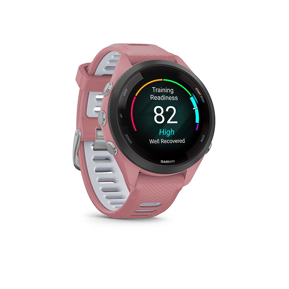 Garmin Forerunner 255 Music GPS Smartwatch Whitestone with 2 Year Warr —  Beach Camera