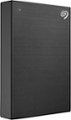 Alt View Zoom 13. Seagate - One Touch with Password 4TB External USB 3.0 Portable Hard Drive with Rescue Data Recovery Services - Black.