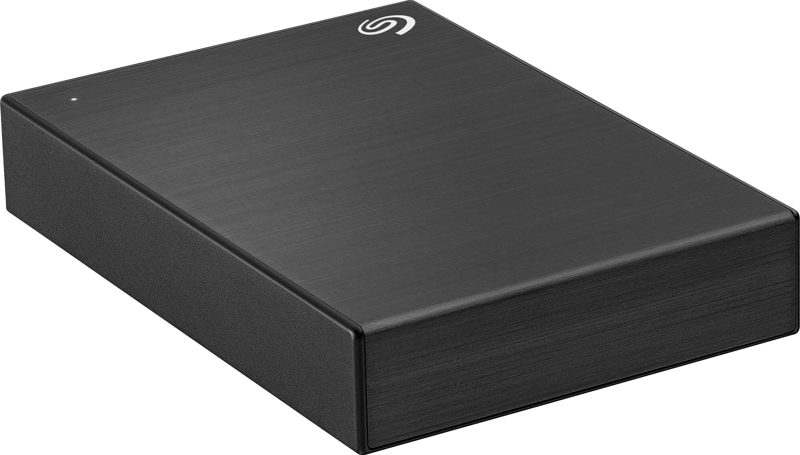 Alt View 14. Seagate - One Touch with Password 5TB External USB 3.0 Portable Hard Drive with Rescue Data Recovery Services - Black.