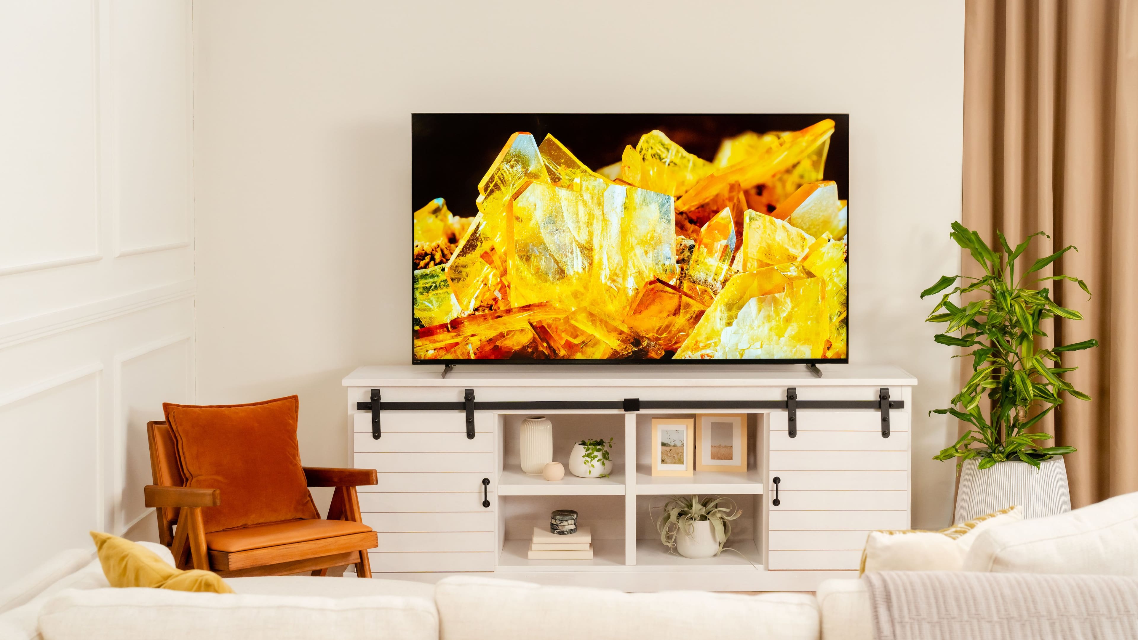 Alt View 12. Sony - 98" Class BRAVIA XR X90L LED 4K UHD Smart Google TV - Black.