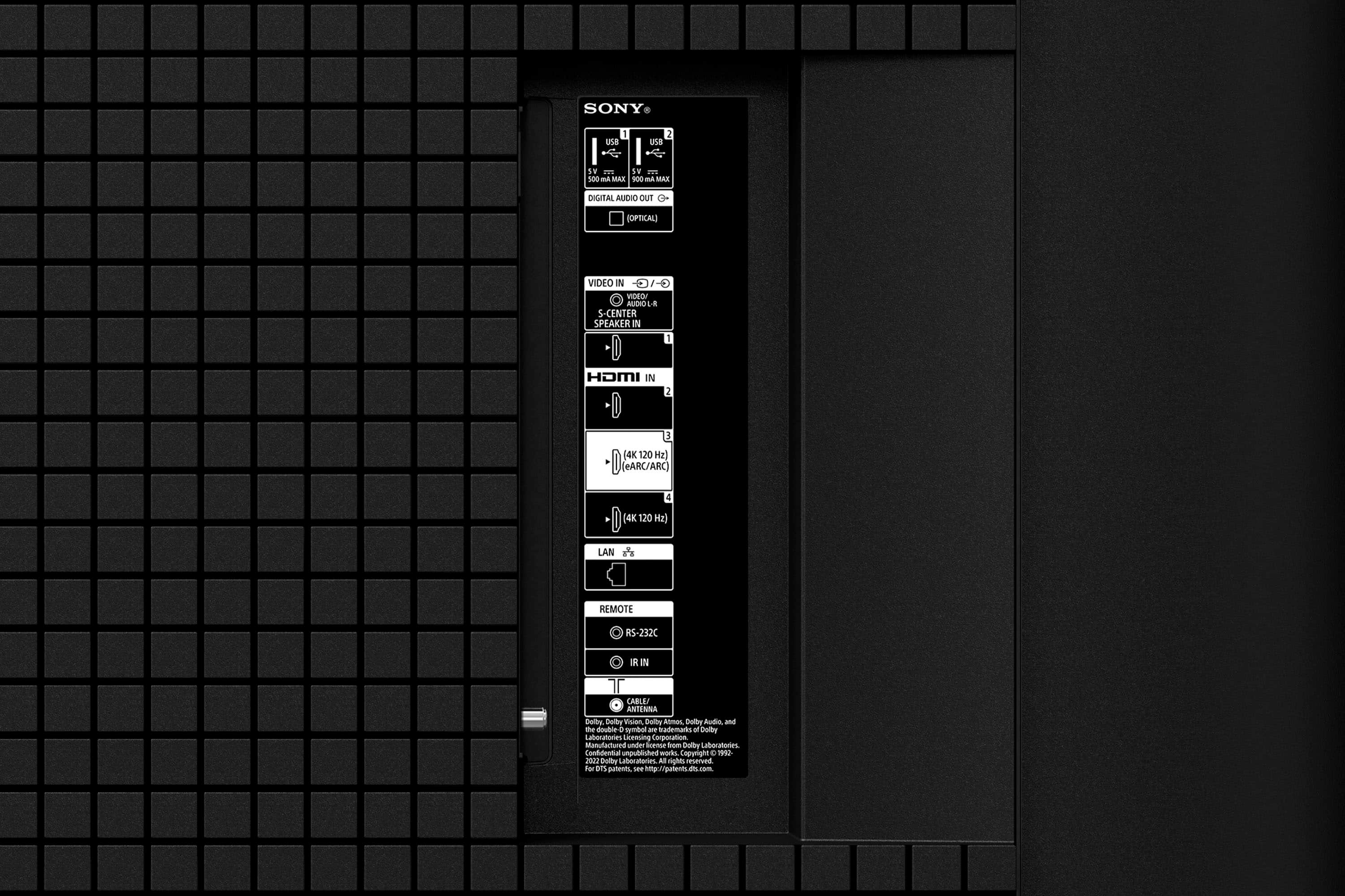 Alt View 11. Sony - 85" Class BRAVIA XR X90L LED 4K UHD Smart Google TV - Black.