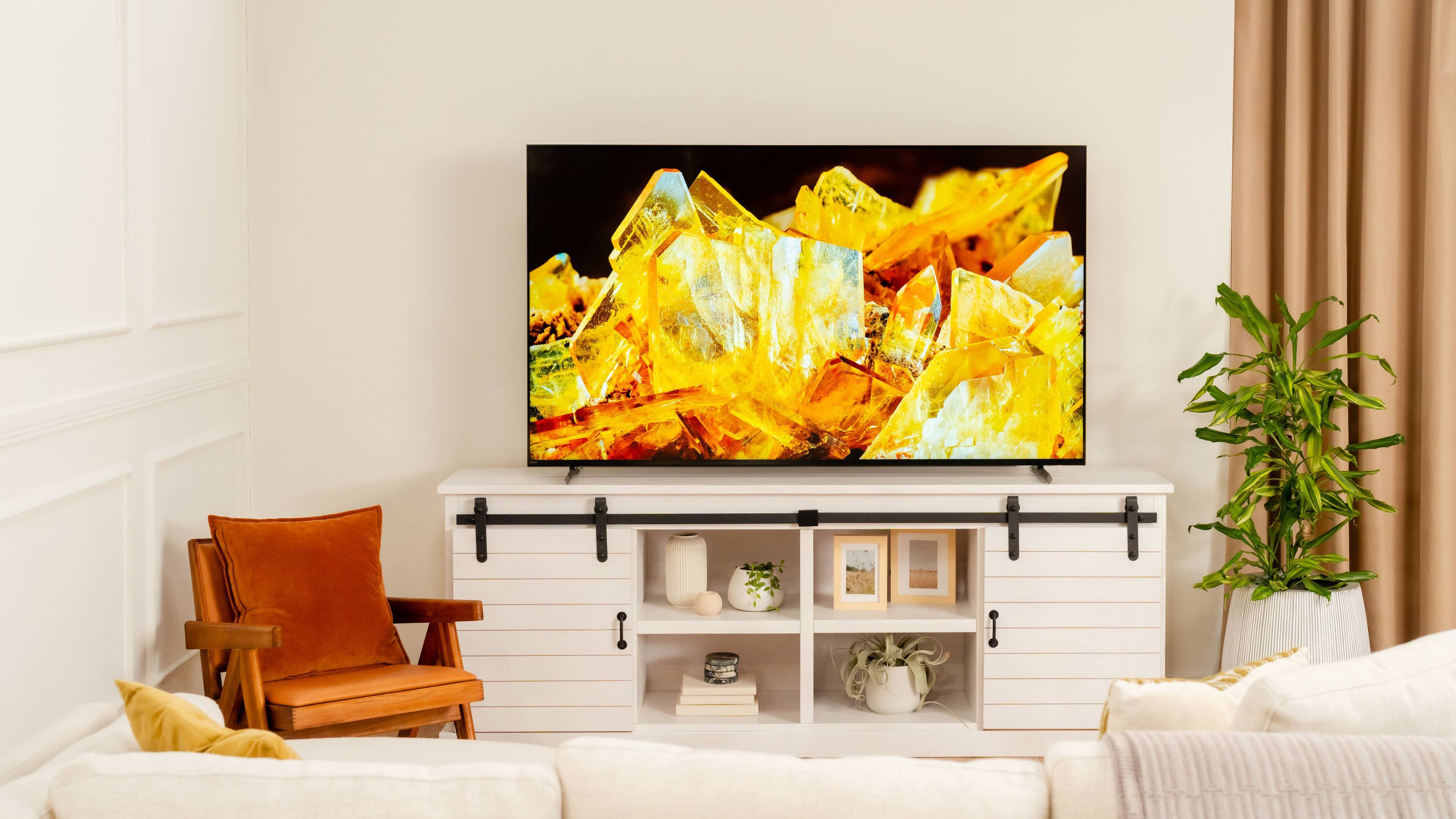 Alt View 13. Sony - 85" Class BRAVIA XR X90L LED 4K UHD Smart Google TV - Black.