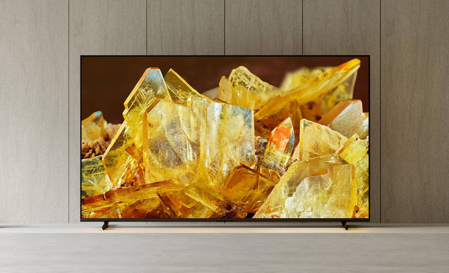 Alt View 17. Sony - 85" Class BRAVIA XR X90L LED 4K UHD Smart Google TV - Black.