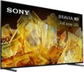 Angle. Sony - 65" Class BRAVIA XR X90L LED 4K UHD Smart Google TV - Black.