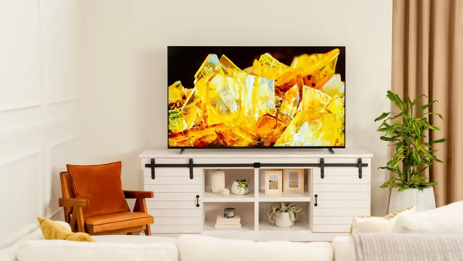 Alt View 13. Sony - 65" Class BRAVIA XR X90L LED 4K UHD Smart Google TV - Black.