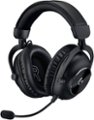 Front Zoom. Logitech - PRO X 2 LIGHTSPEED Wireless Gaming Headset for PC, PS5, PS4,  Nintendo Switch - Black.
