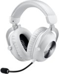 Front Zoom. Logitech - PRO X 2 LIGHTSPEED Wireless Gaming Headset for PC, PS5, PS4,  Nintendo Switch - White.