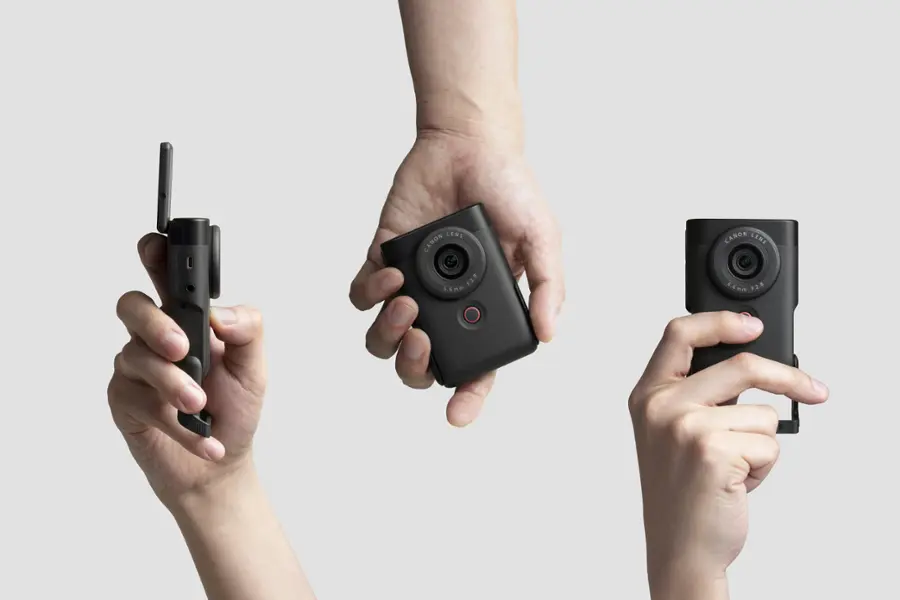 Alt View 16. Canon - PowerShot V10 4K Video 20.9-Megapixel Digital Camera for Vloggers and Content Creators - Silver.