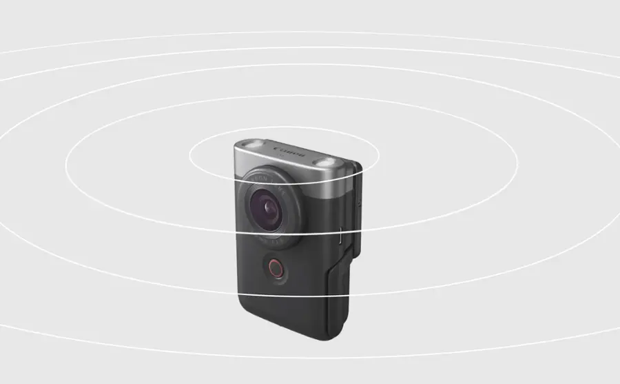 Alt View 18. Canon - PowerShot V10 4K Video 20.9-Megapixel Digital Camera for Vloggers and Content Creators - Silver.