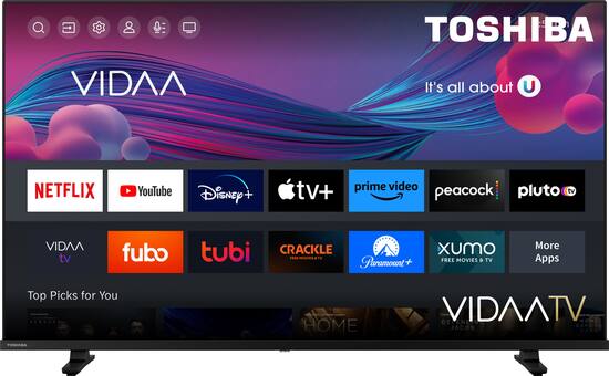 Smart TV 43 Full HD Toshiba TB008 Com Wi-Fi USB Smart Vidaa - Ibyte