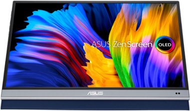 ASUS - ZenScreen MQ16AH 15.6" OLED Portable Monitor - Front_Zoom