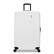 Angle. American Tourister - Groove 20", 24", 28" Expandable Spinner Suitcase Set (3 piece) - WHITE.