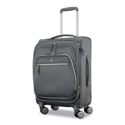 Samsonite - Mobile Solution 19" Spinner Suitcase - Silver Shadow - Front_Zoom