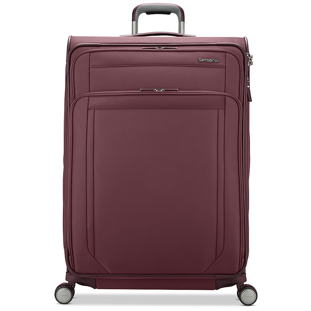 New Samsonite Pink Wheeled Laptop Case Rolling Luggage Bag in line