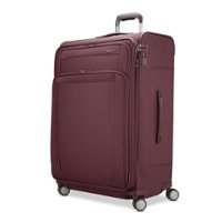 Samsonite - Lineate DLX Large 32" Expandable Spinner Suitcase - Merlot - Front_Zoom