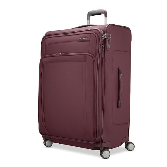 Samsonite Lineate DLX Large 32 Expandable Spinner Suitcase Merlot  142549-2136 - Best Buy