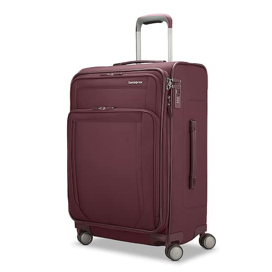 Samsonite Lineate Dlx Medium 25 Expandable Spinner Suitcase Merlot  142548-2136 - Best Buy