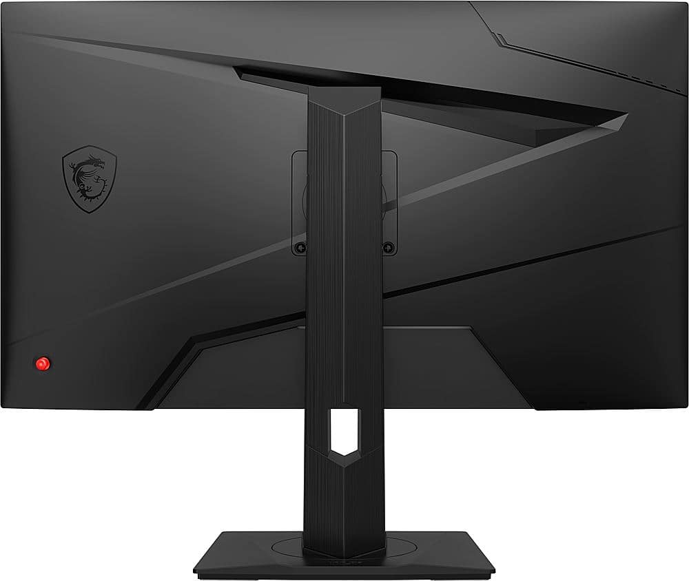 Back. MSI - G274QPFQD 27" LCD QHD 170Hz 1ms G-Sync Compatible Gaming Monitor (DisplayPort,Type-C, HDMI) - Black.