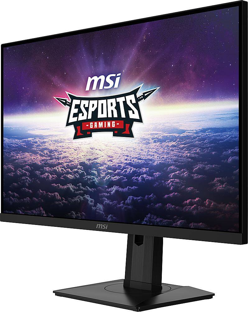 Left. MSI - G274QPFQD 27" LCD QHD 170Hz 1ms G-Sync Compatible Gaming Monitor (DisplayPort,Type-C, HDMI) - Black.