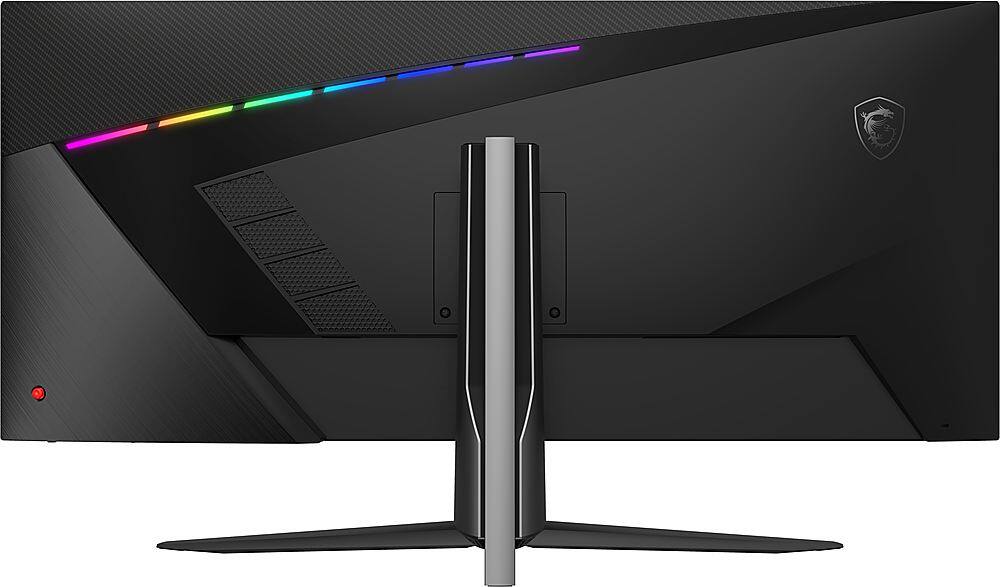 Back. MSI - MAG401QR 40" Ultrawide QHD 155Hz 1ms FreeSync Premium Gaming Monitor(DisplayPort, HDMI,USB, Type C) - Black.