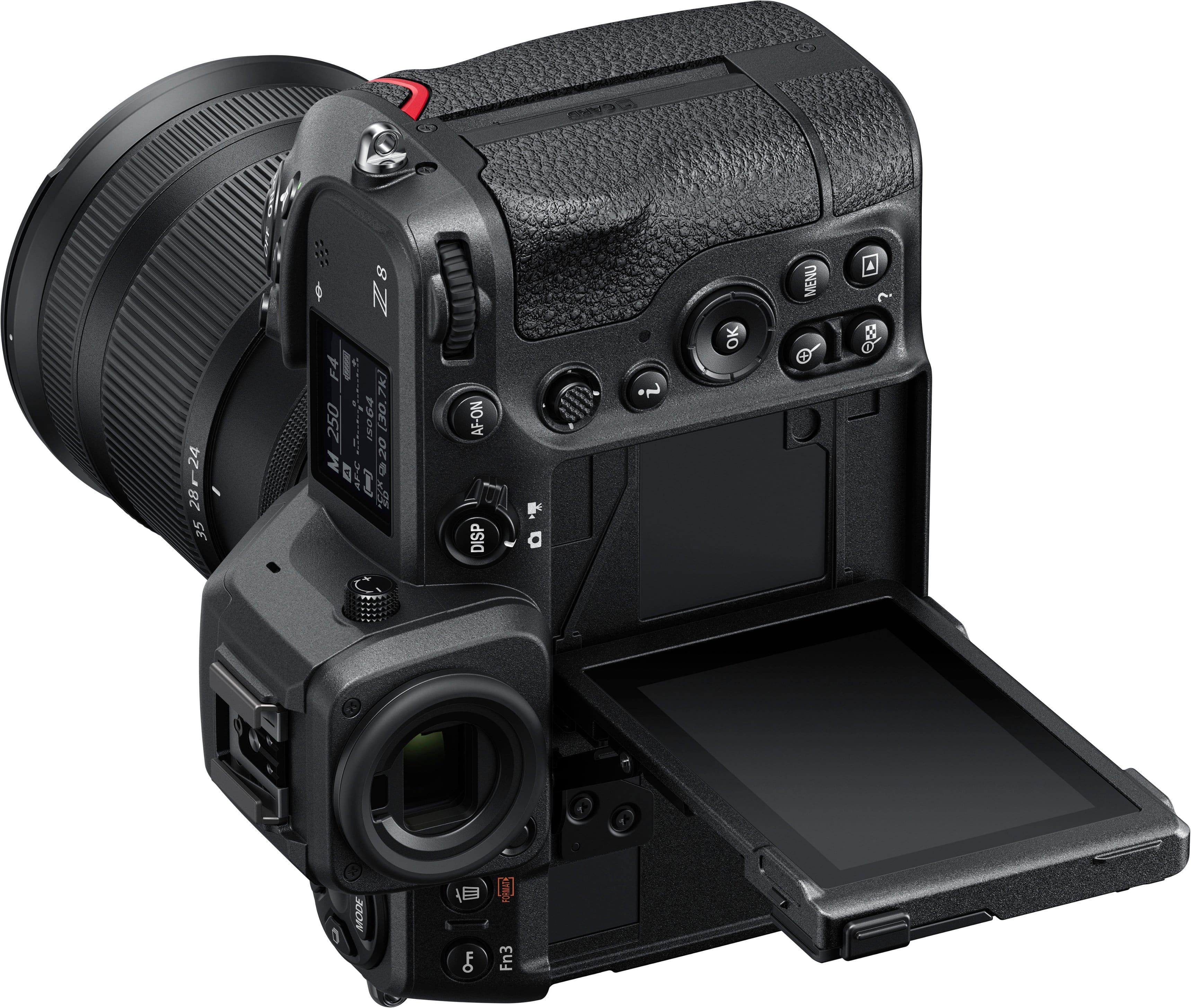 Alt View 2. Nikon - Z 8 8K Video Mirrorless Camera Body w/ NIKKOR Z 24-120mm f/4 S lens - Black.