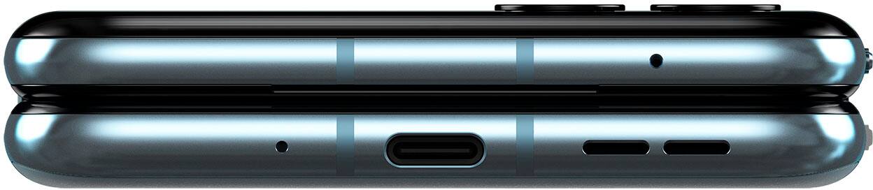 Alt View 25. Motorola - razr+ 2023 256GB (Unlocked) - Glacier Blue.