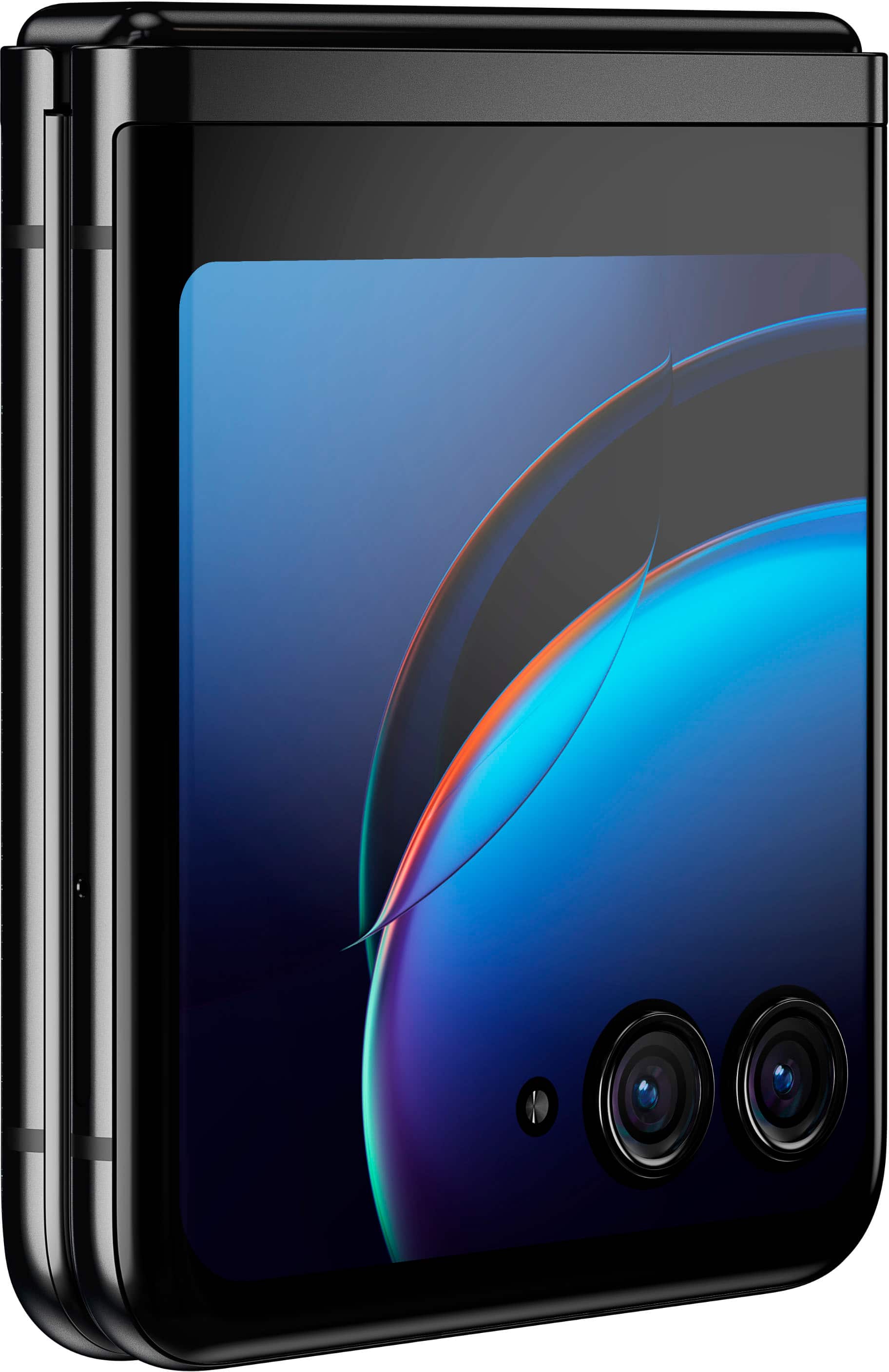 Alt View 19. Motorola - razr+ 2023 256GB (Unlocked) - Infinite Black.