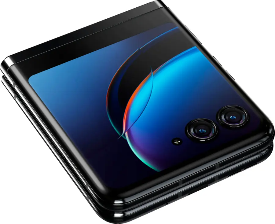 Motorola - razr+ 2023 256GB (Unlocked) - Infinite Black