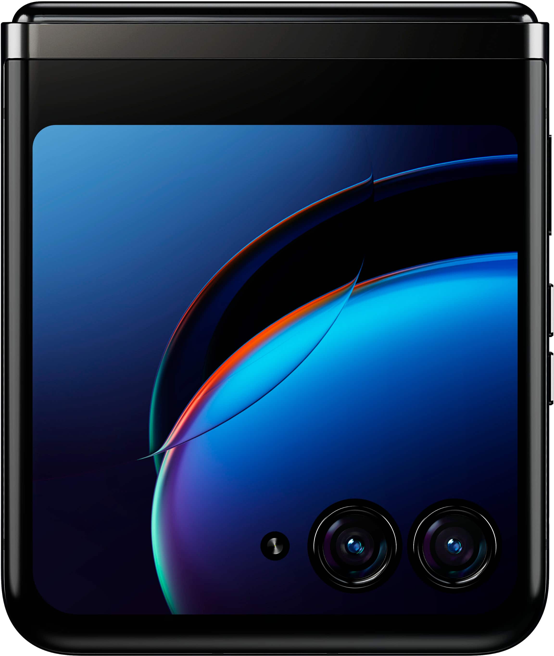 Alt View 21. Motorola - razr+ 2023 256GB (Unlocked) - Infinite Black.