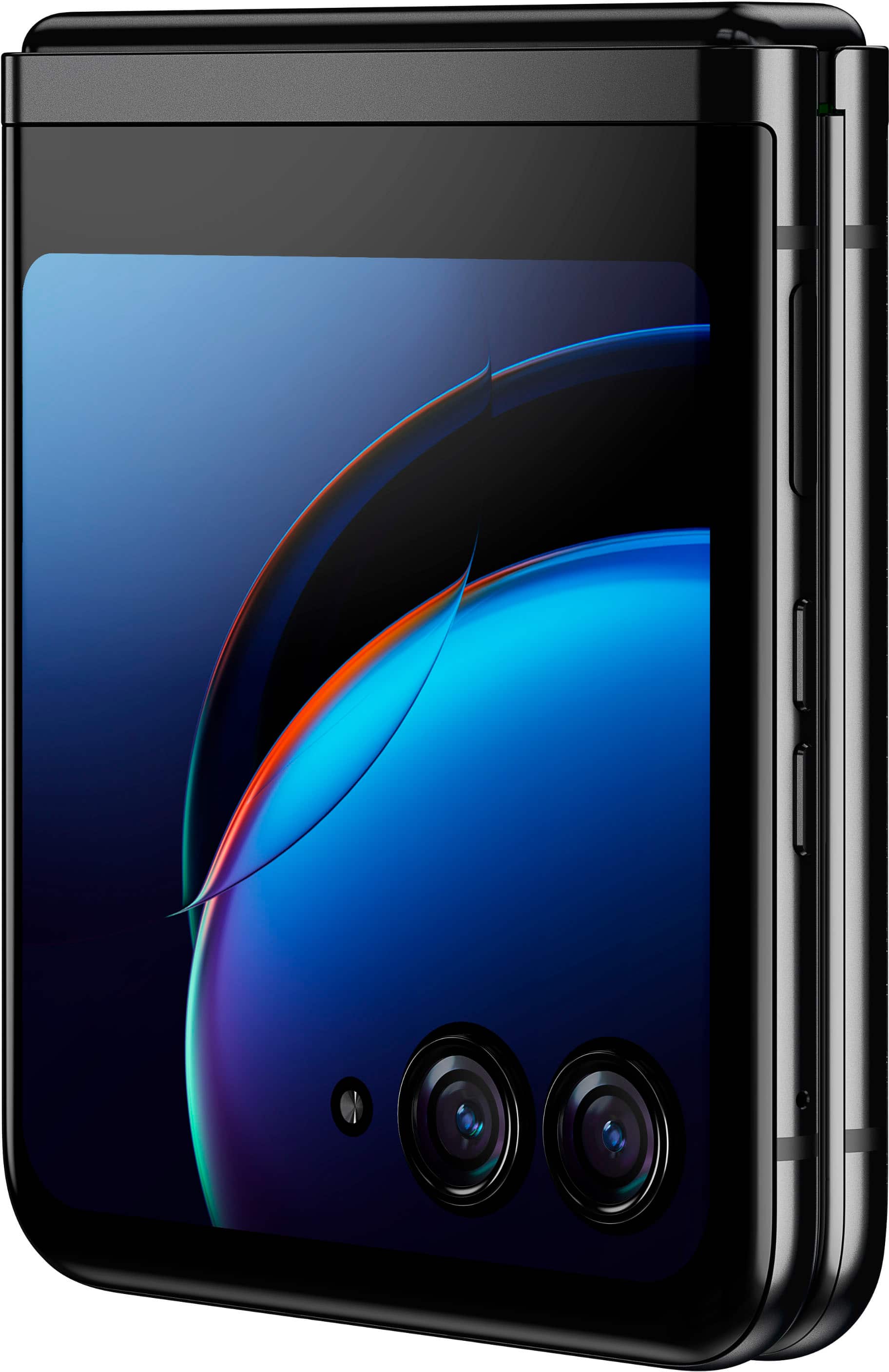 Alt View 23. Motorola - razr+ 2023 256GB (Unlocked) - Infinite Black.