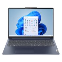 Lenovo - IdeaPad Slim 5 16" Laptop - AMD Ryzen 7 PRO with 16GB Memory - 512 GB SSD - Abyss Blue - Front_Zoom