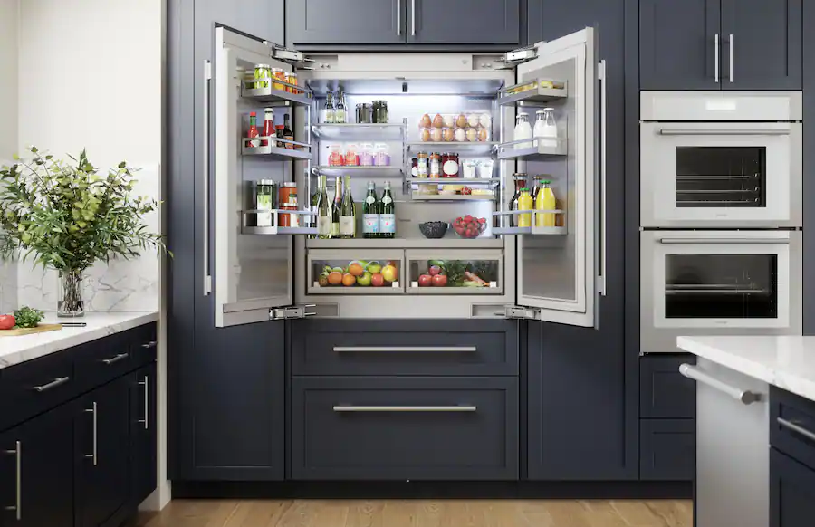Thermador Freedom Collection 42 in. Wide 23.1 Cu. Ft. French Door ...