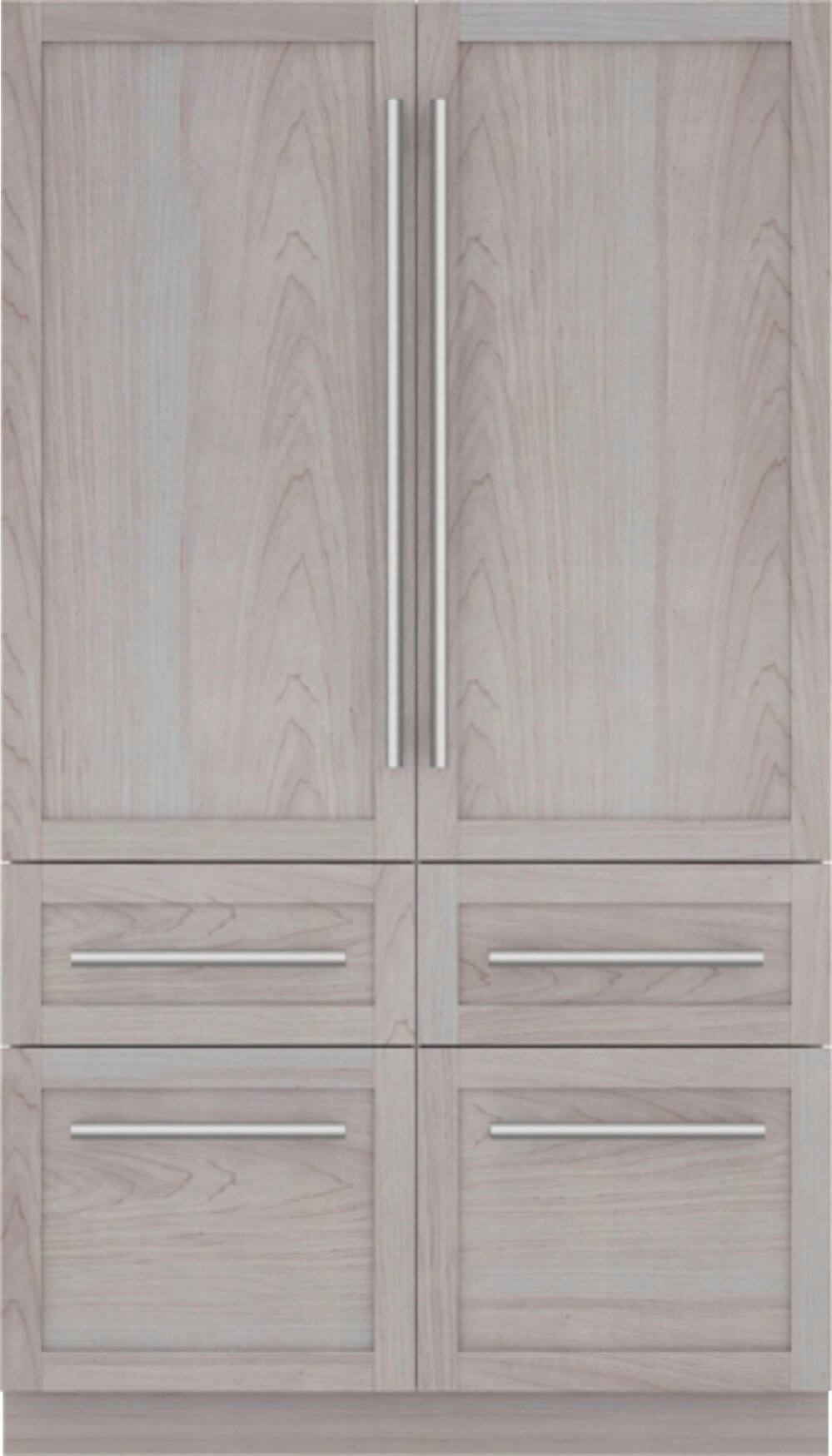 Thermador - Freedom Collection 26.8 Cu. Ft. French Door Built-in Smart Refrigerator with Internal Water Dispenser - Custom Panel Ready