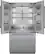 Angle. Thermador - Freedom Collection 23.9 Cu. Ft. French Door Built-in Smart Refrigerator with Professional Series Handles - Stainless Steel.