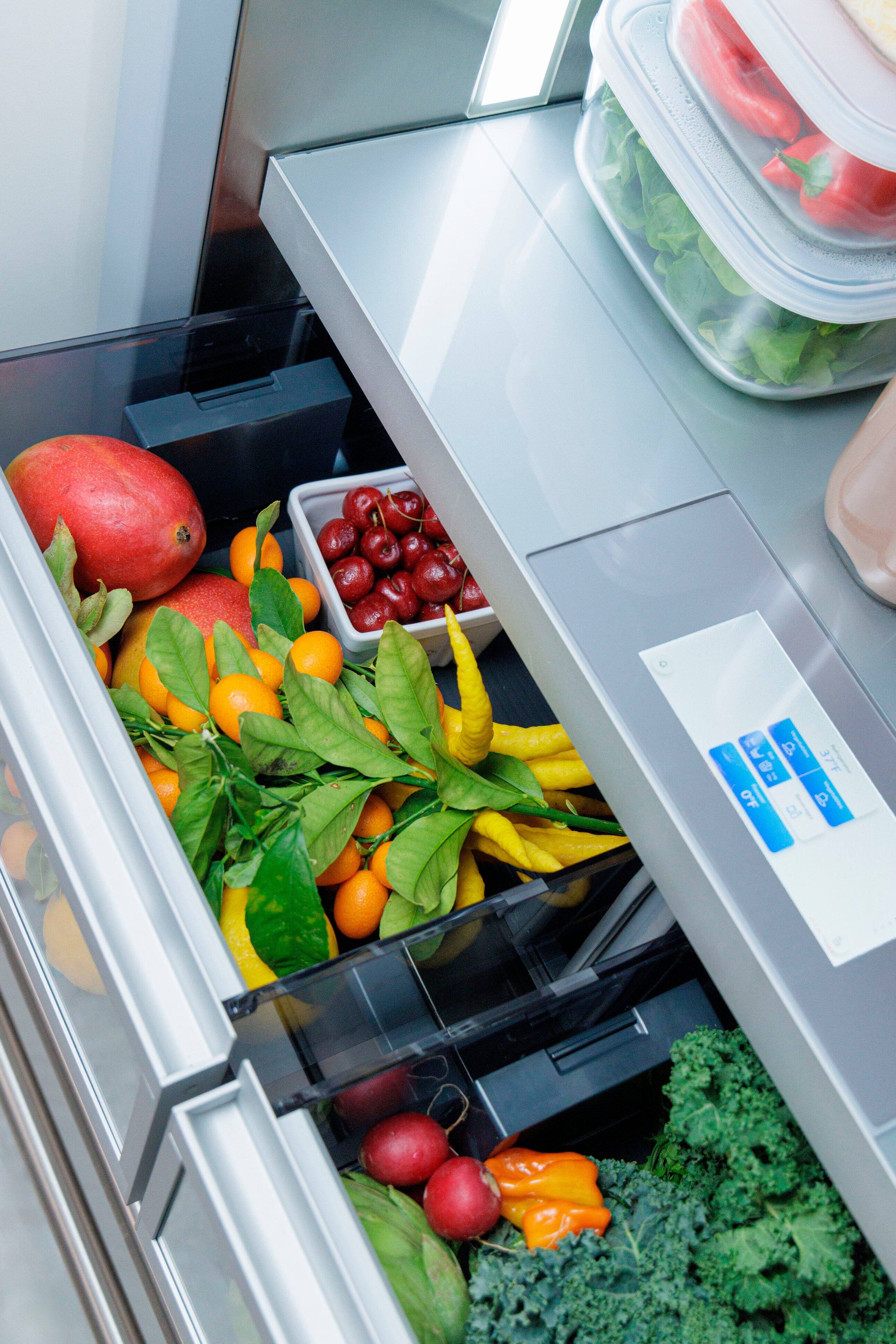 Alt View 1. Thermador - Freedom Collection 20.1 Cu. Ft. French Door Built-in Smart Refrigerator with Internal Water Dispenser - Panel-ready.