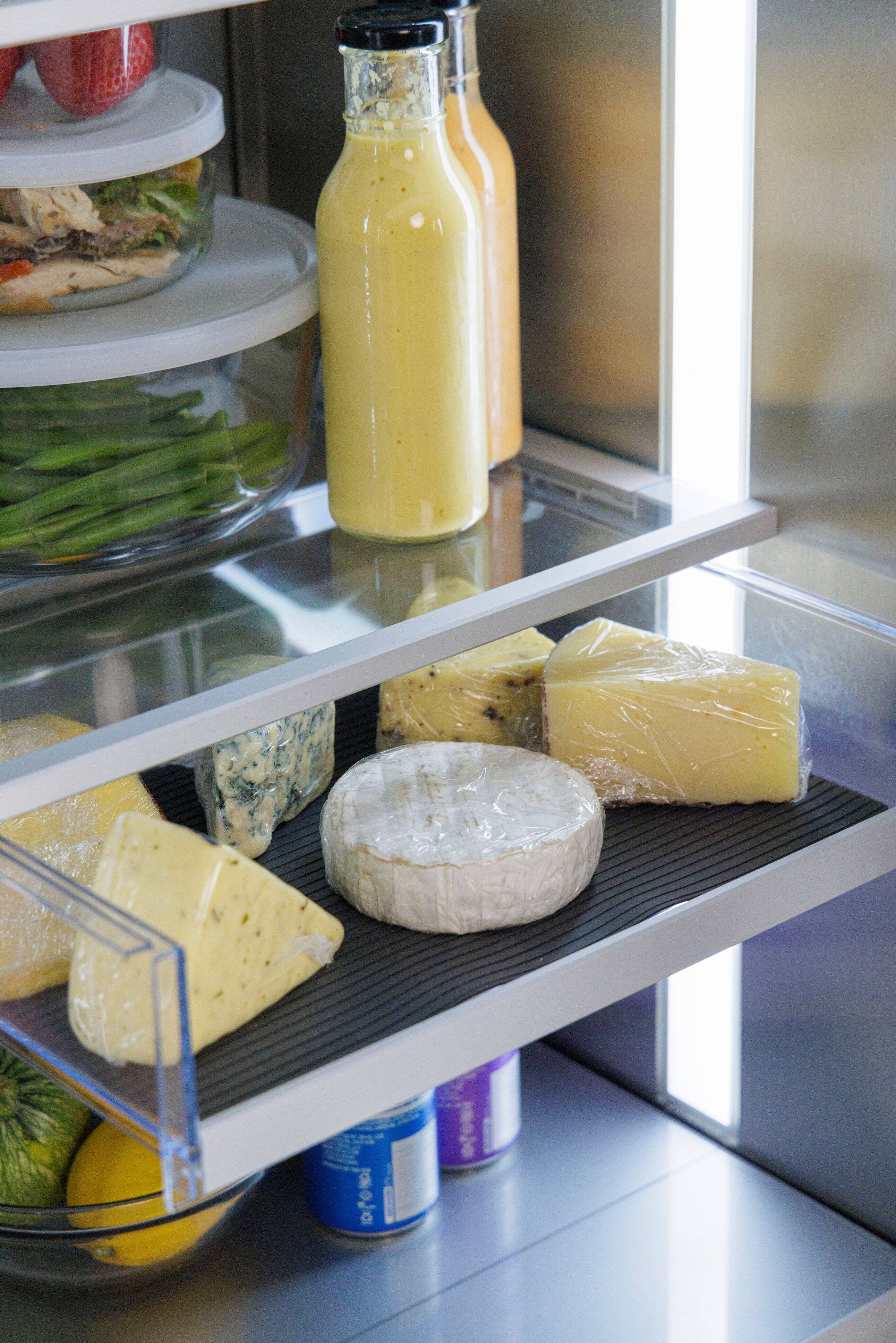 Alt View 5. Thermador - Freedom Collection 20.1 Cu. Ft. French Door Built-in Smart Refrigerator with Masterpiece Series Handles - Stainless Steel.