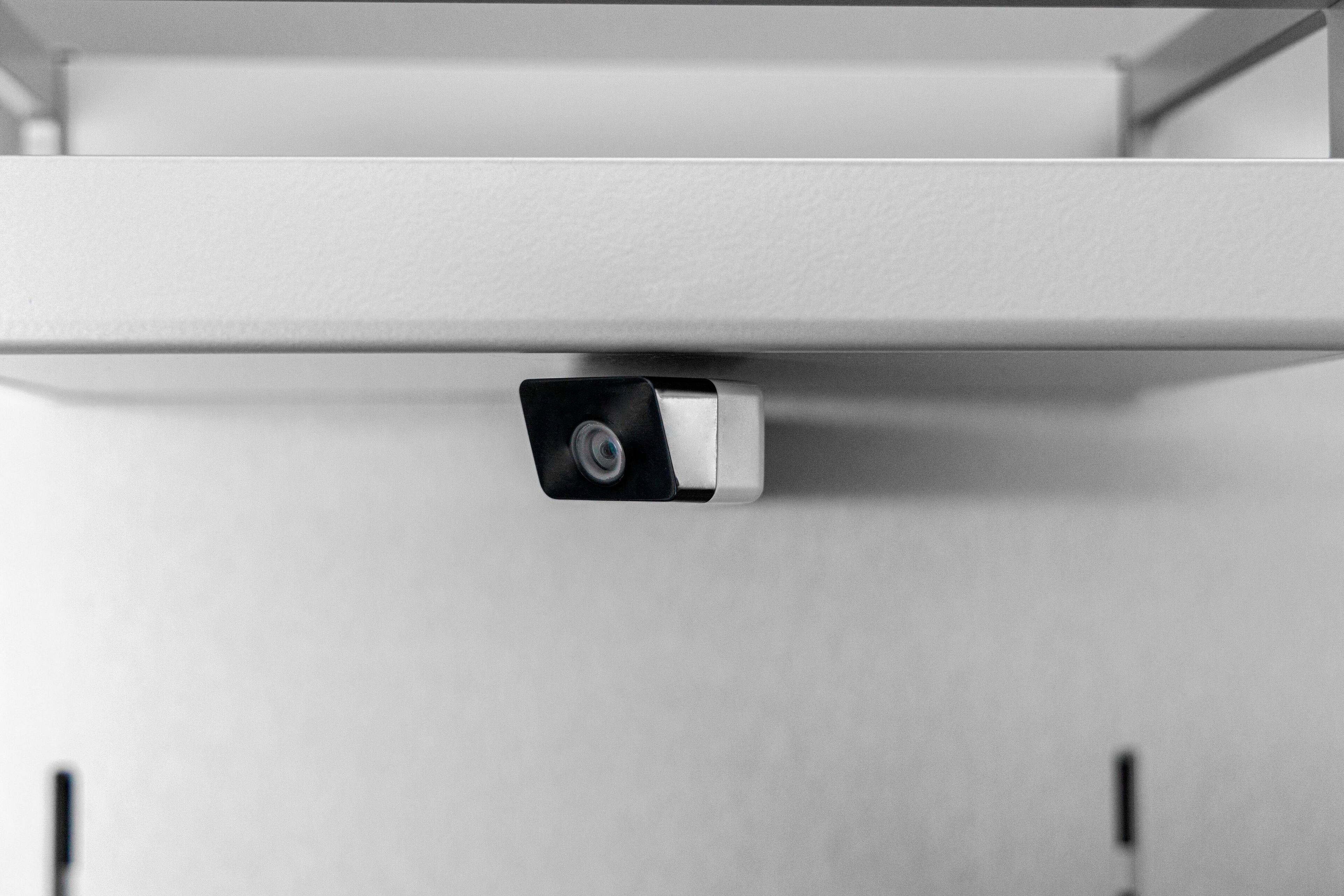 Alt View 3. Thermador - Freedom Collection 27.7 Cu. Ft. French Door Built-in Smart Refrigerator with Masterpiece Series Handles - Stainless Steel.