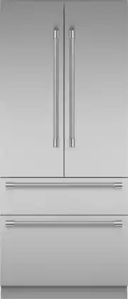 Thermador - Freedom Collection 18.8 Cu. Ft. French Door Built-in Smart Refrigerator with Professional Series Handles - Stainless Steel