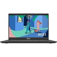 MSI - Modern 14 C12M 14" Laptop - Intel Core i3 with 8GB Memory - 512 GB SSD - Classic Black - Front_Zoom