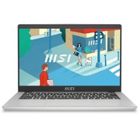 MSI - Modern 14 C13M 14" Laptop - Intel Core i7 with 16GB Memory - 1 TB SSD - Urban Silver - Front_Zoom