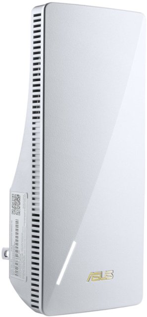 Front. ASUS - AX3000 WiFi 6(802.11ax) AiMesh Router - White.