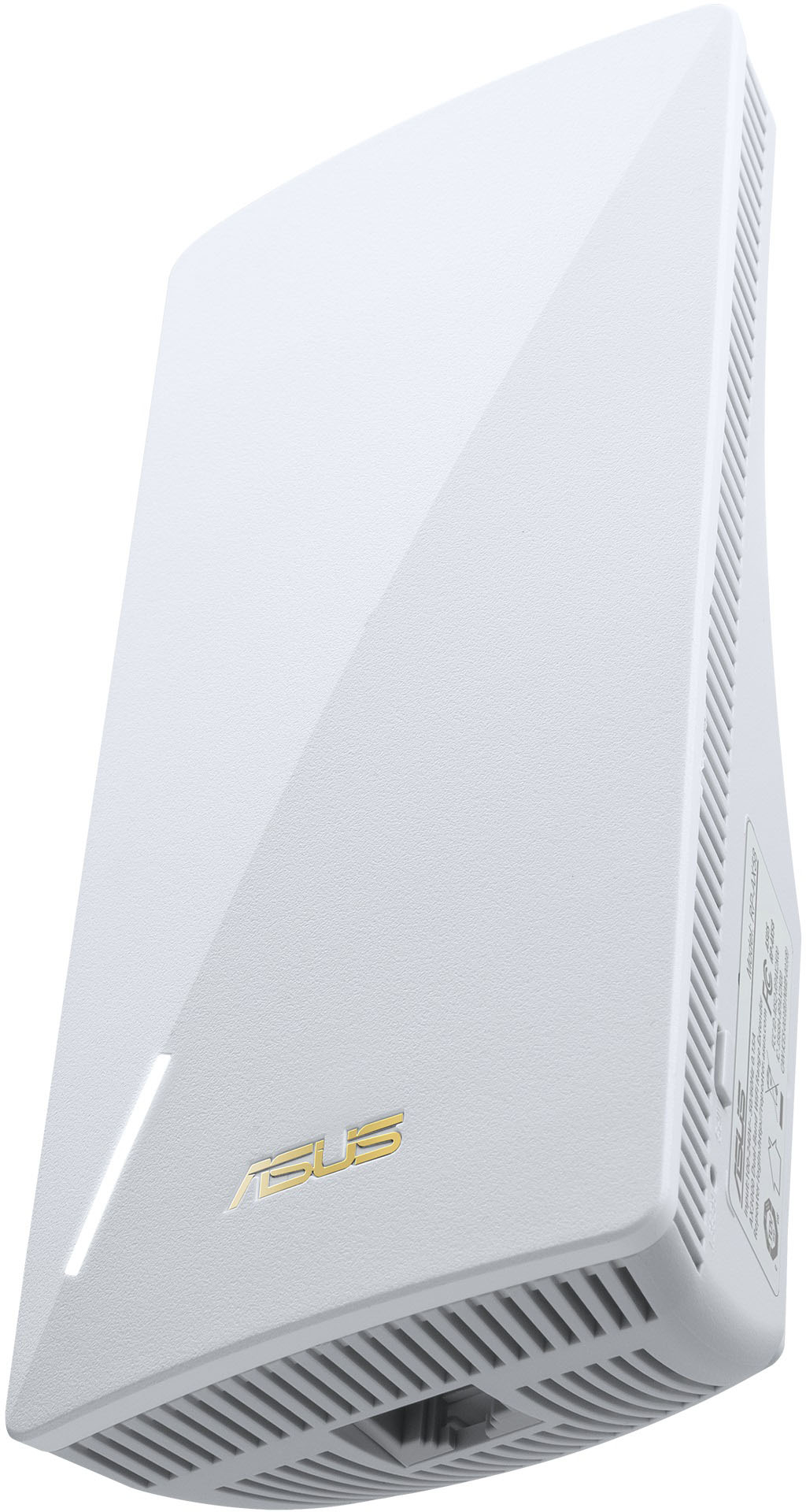 Left View: ASUS - AX3000 WiFi 6(802.11ax) AiMesh Router - White