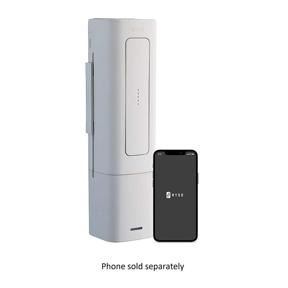 Alt View 16. RYSE - BatteryPack 1850 mAh for SmartShade - White.