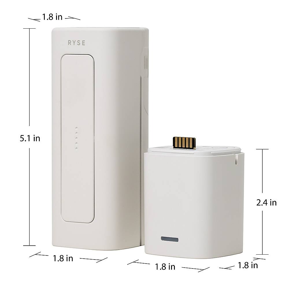 Left. RYSE - SmartShade with BatteryPack.