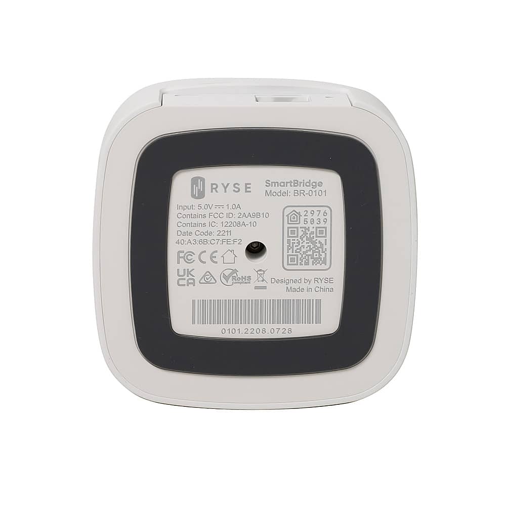 Angle. RYSE - SmartBridge - Black and White.