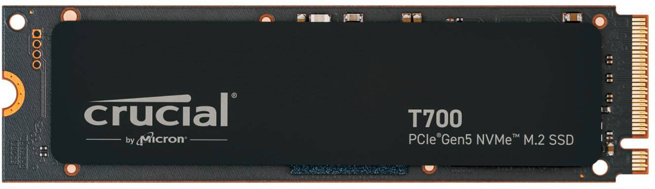 Alt View 11. Crucial - Crucial - T700 1TB Internal SSD PCIe Gen 5x4 NVMe - Black.