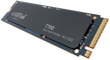 Crucial - T700 2TB Internal SSD PCIe Gen 5x4 NVMe - Front_Zoom