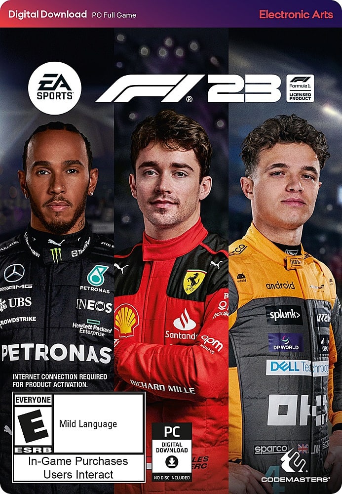 Front. Electronic Arts - F1 23.